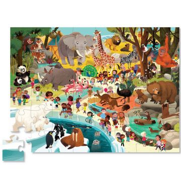 Crocodile Creek Puzzle IM ZOO (48 Teile)