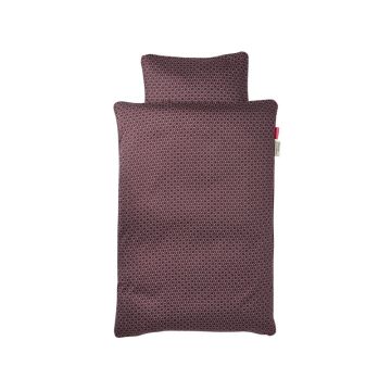 Done by Deer Baby-Bettwäsche Ballons aubergine (70x100)