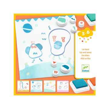Djeco 3-6 Design STEMPEL Da oben