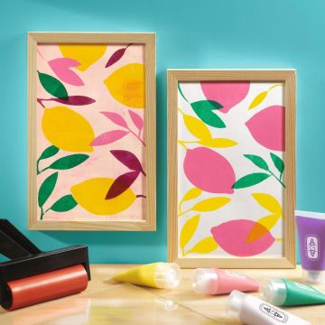 Djeco PAINTING SET Atelier Grands Augustins ATELIER 46 Gel Print Lemons