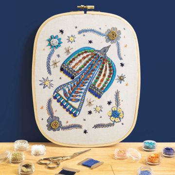 Djeco Atelier 59 BEAD EMBROIDERY SET Bird