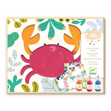 Djeco Bastelpackung FINGERFARBEN