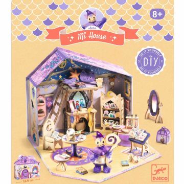 Djeco "Mi House" DOLLHOUSE CRAFT & PLAY SET Astra (8 years+)