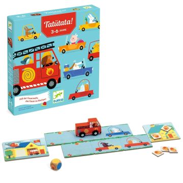 Djeco SPIEL Feuerwehr Tatütata (3-6 Jahre)