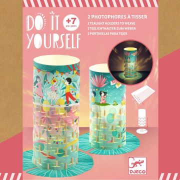Djeco DIY BASTELSET Windlichter Glühwürmchen