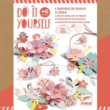Djeco DIY BASTELSET Schmuck "Bunte Heiterkeit" (6 Jahre+) 