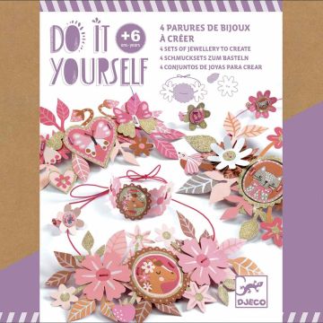 Djeco DIY BASTELSET Schmuck "Zarte Medaillons" (6 Jahre+)