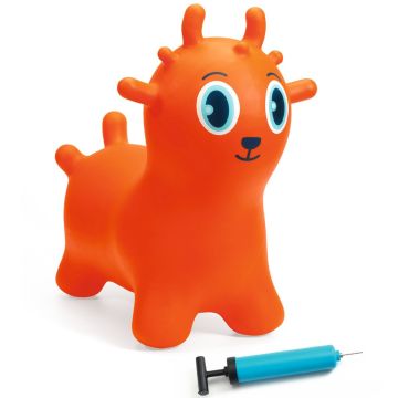 Djeco HOPPING BALL Animal Sunny Jumper Orange (2-5 years)
