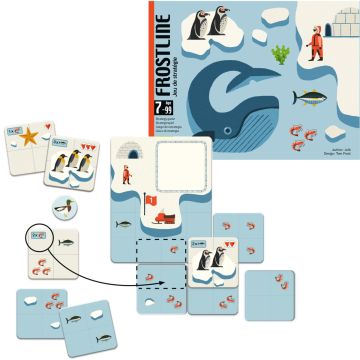 Djeco CARD GAME "Frostline" (7 years+)