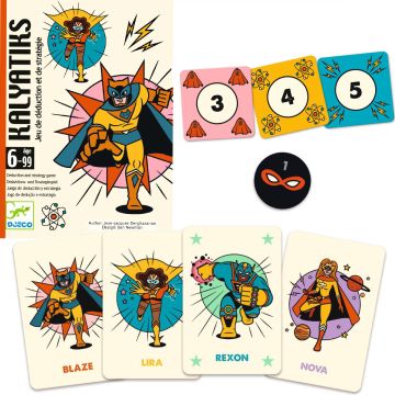 Djeco CARD GAME "Kalyatiks" (6 years+)