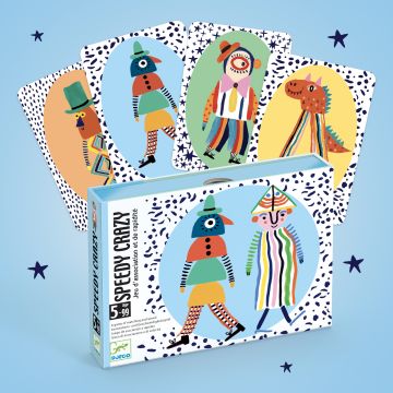 Djeco CARD GAME Speedy Crazy