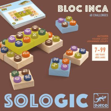 Djeco Sologic Logic Game BLOC INCA
