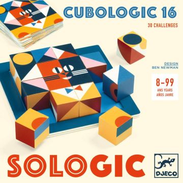 Djeco Logikspiel SOLOGIC Cubologic 16 (8 Jahre+)