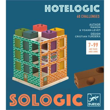 Djeco Sologic Logic Game HOTELOGIC