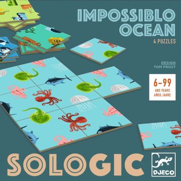 Djeco Logikspiel SOLOGIC Impossiblo Ocean (6 Jahre+)