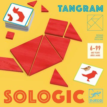 Djeco Logikspiel SOLOGIC Tangram (6 Jahre+)