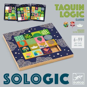 Djeco Logikspiel SOLOGIC Taquin Logic (6 Jahre+)