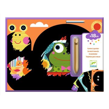 Djeco Scratch Boards HIDDEN