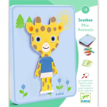 Djeco MAGNET SPIEL Tiere Mix Animals (3 Jahre+)