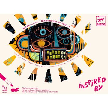 Djeco MALSET Street Art Inspired By Jean-Michel Basquiat