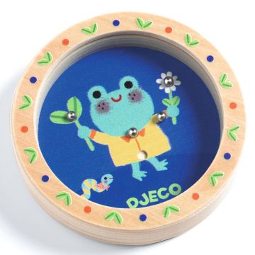 Djeco Mini GEDULDSPIEL aus Holz FROSCH (4 Jahre+)