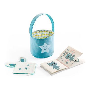 Djeco PUPPE POMEA Puppen Gute Nacht Set