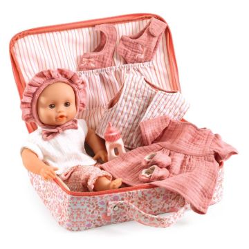 Djeco POMEA PUPPE im Koffer "Lily" (18 M+)