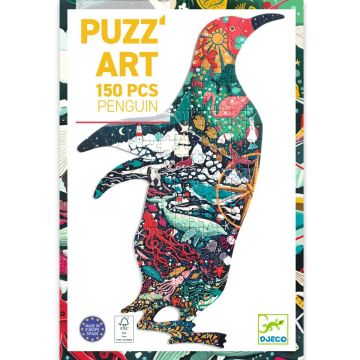 Djeco PUZZLE Puzz'Art Pinguin (150 Teile)