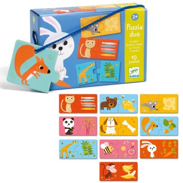 Djeco Puzzle Duo Dinner's ready!