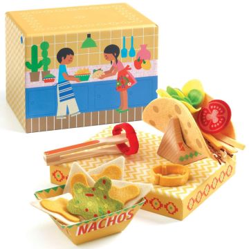 Djeco Mexican-Style PLAY KITCHEN Set "P'ti" (4 years+)