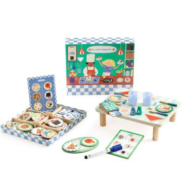 Djeco RESTAURANT ROLE PLAYING GAME "Au petit Augustin" (4 years+)