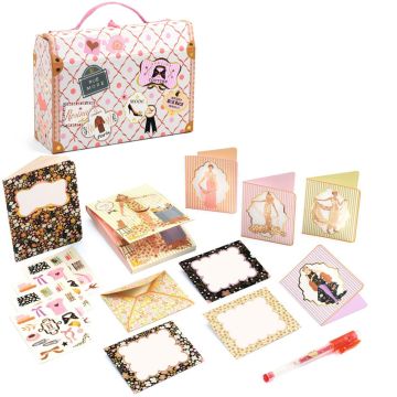 Djeco STATIONERY SET Suitcase Tinou