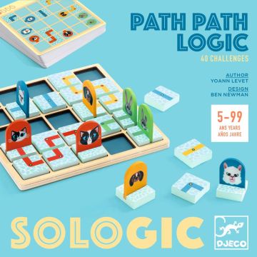 Djeco Sologic Logic Game PATH PATH LOGIC