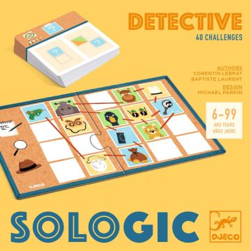 Djeco LOGIC GAME Sologic Detective (6 years+)