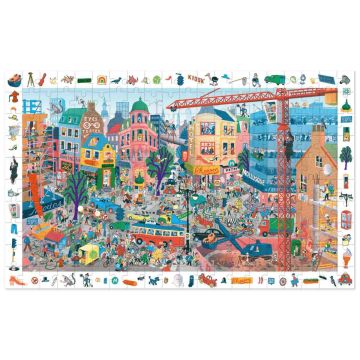 Djeco SEEK-AND-FIND PUZZLE City (200 Pcs)