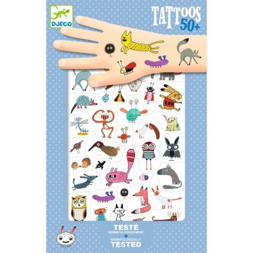 Djeco Tattoos LITTLE CREATURES