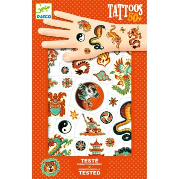 Djeco TATTOOS Martial Arts