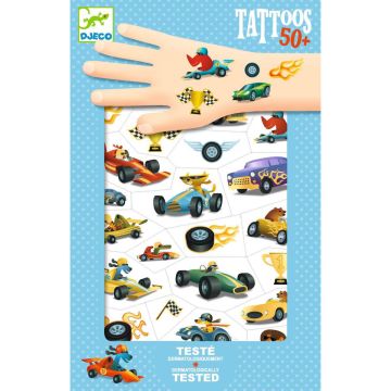 Djeco TATTOOS Racing Cars