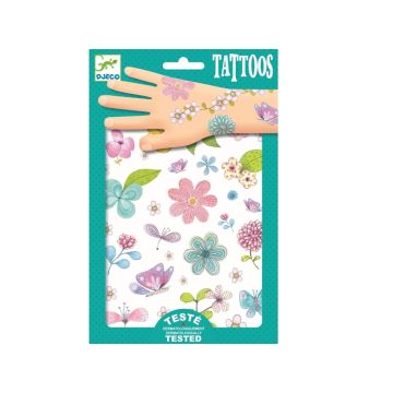 Djeco Tattoos WIESENBLUMEN