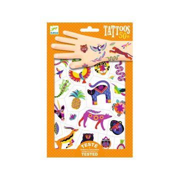 Djeco Tattoos WILDE SCHÖNHEIT