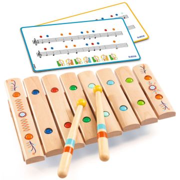 Djeco Kinder XYLOPHON aus Holz Animambo