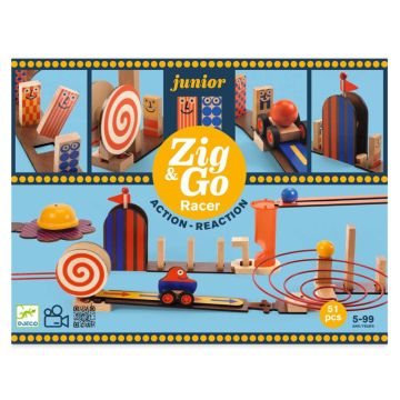 Djeco Wooden Game Zig & Go Junior RACER