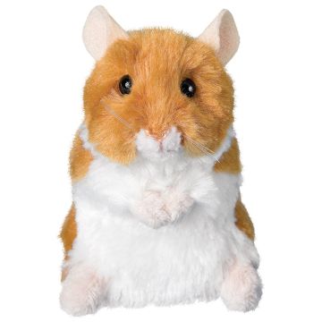 Douglas Toys Kuscheltier HAMSTER Brushy Sitzend (13 cm)