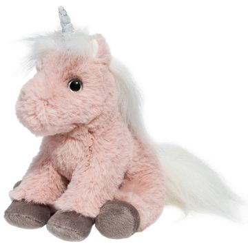 Douglas Toys KUSCHELTIER EINHORN Pink Melodie Mini Soft Sitzend (25 cm)