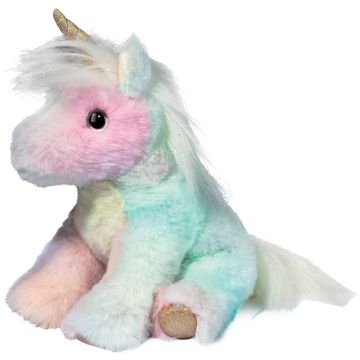 Douglas Toys KUSCHELTIER EINHORN Regenbogen Kylie Mini Soft Sitzend (25 cm)