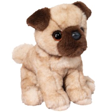 Douglas Toys KUSCHELTIER HUND MOPS Puggie Mini Soft Sitzend (21 cm)