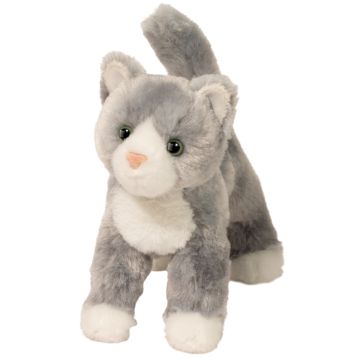 Douglas Toys Kuscheltier Graue KATZE Scatter Stehend (20 cm)