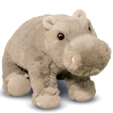 Douglas Toys KUSCHELTIER HIPPO Nilpferd Hollie Soft Sitzend (28 cm)