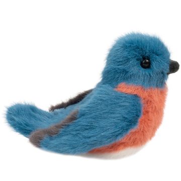Douglas Toys Kuscheltier VOGEL HÜTTENSÄNGER Bertie (18 cm)