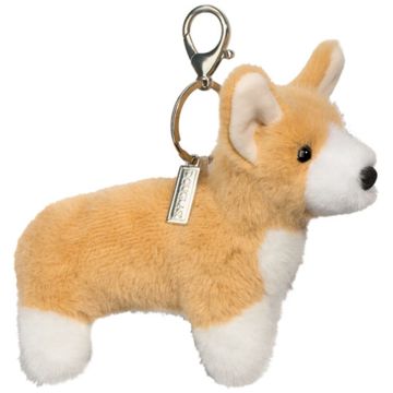 Douglas Toys TASCHENANHÄNGER HUND Corgi (13 cm)